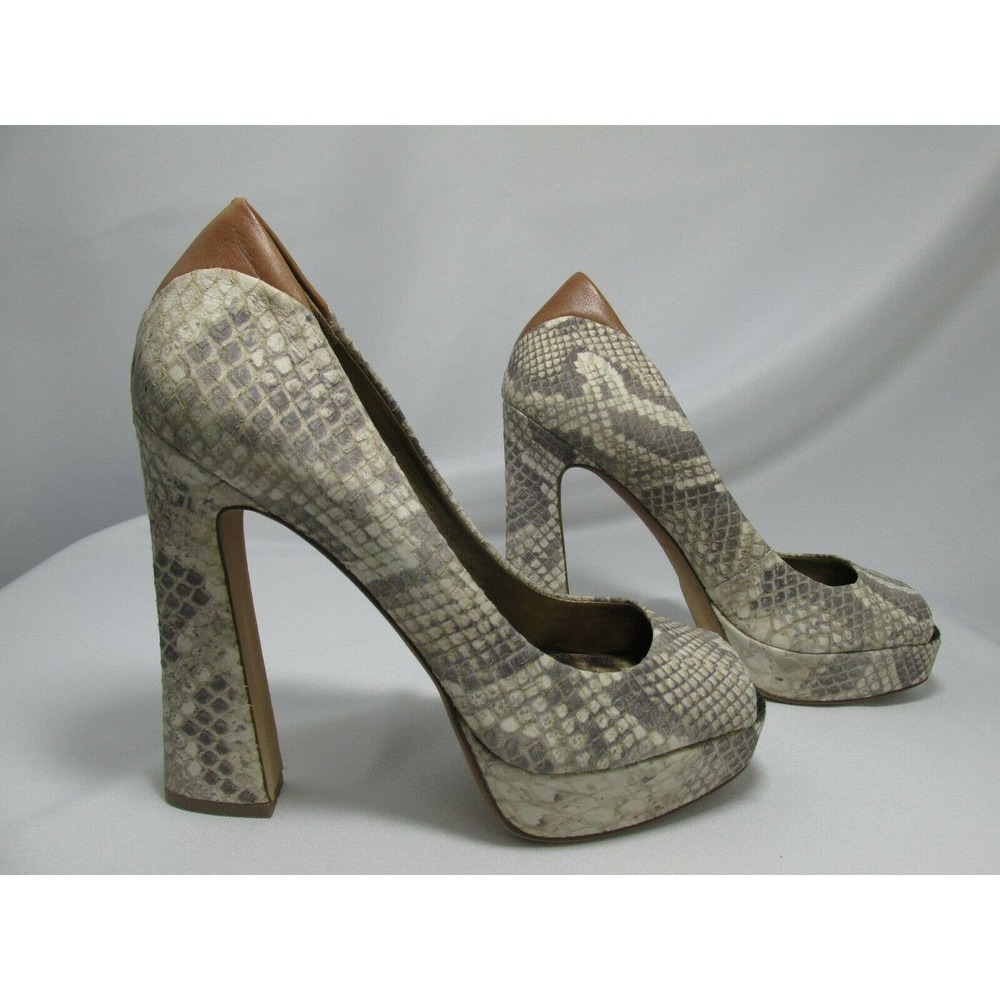 Sam Edelman "Tacoma" Peep Toe Heels - Picture 3 of 12